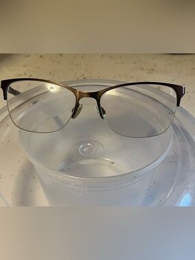 bebe Brown Semi-Rimless Women’s Glasses